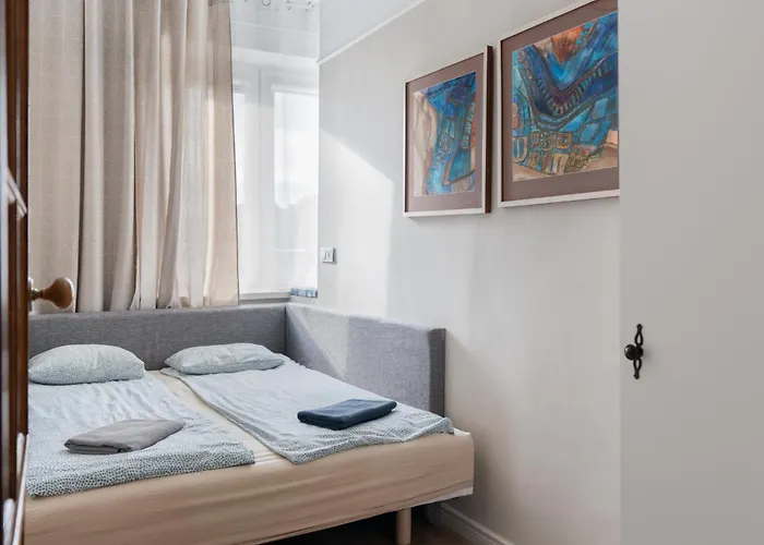 Blue Rajska アパート グダニスク